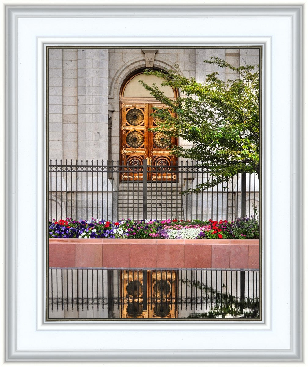 Salt Lake City Temple Doors Eternal