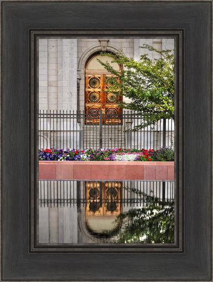 Salt Lake City Temple Doors Eternal