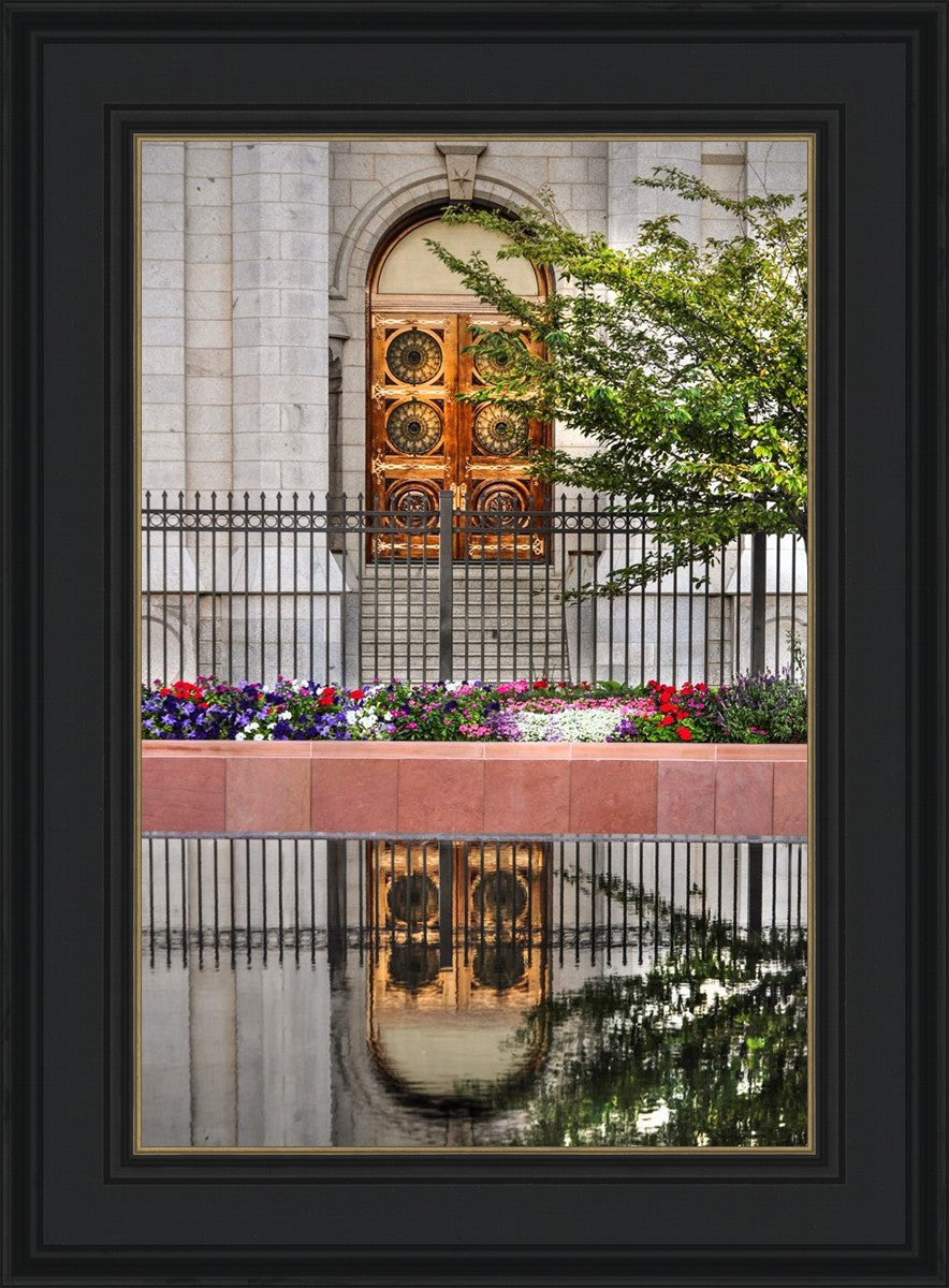 Salt Lake City Temple Doors Eternal