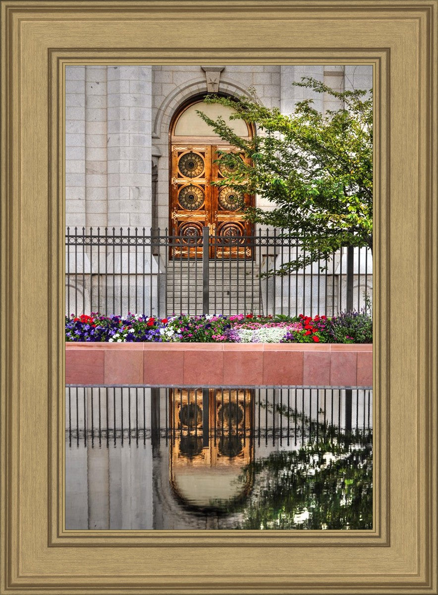 Salt Lake City Temple Doors Eternal