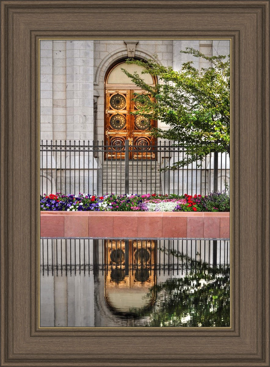 Salt Lake City Temple Doors Eternal