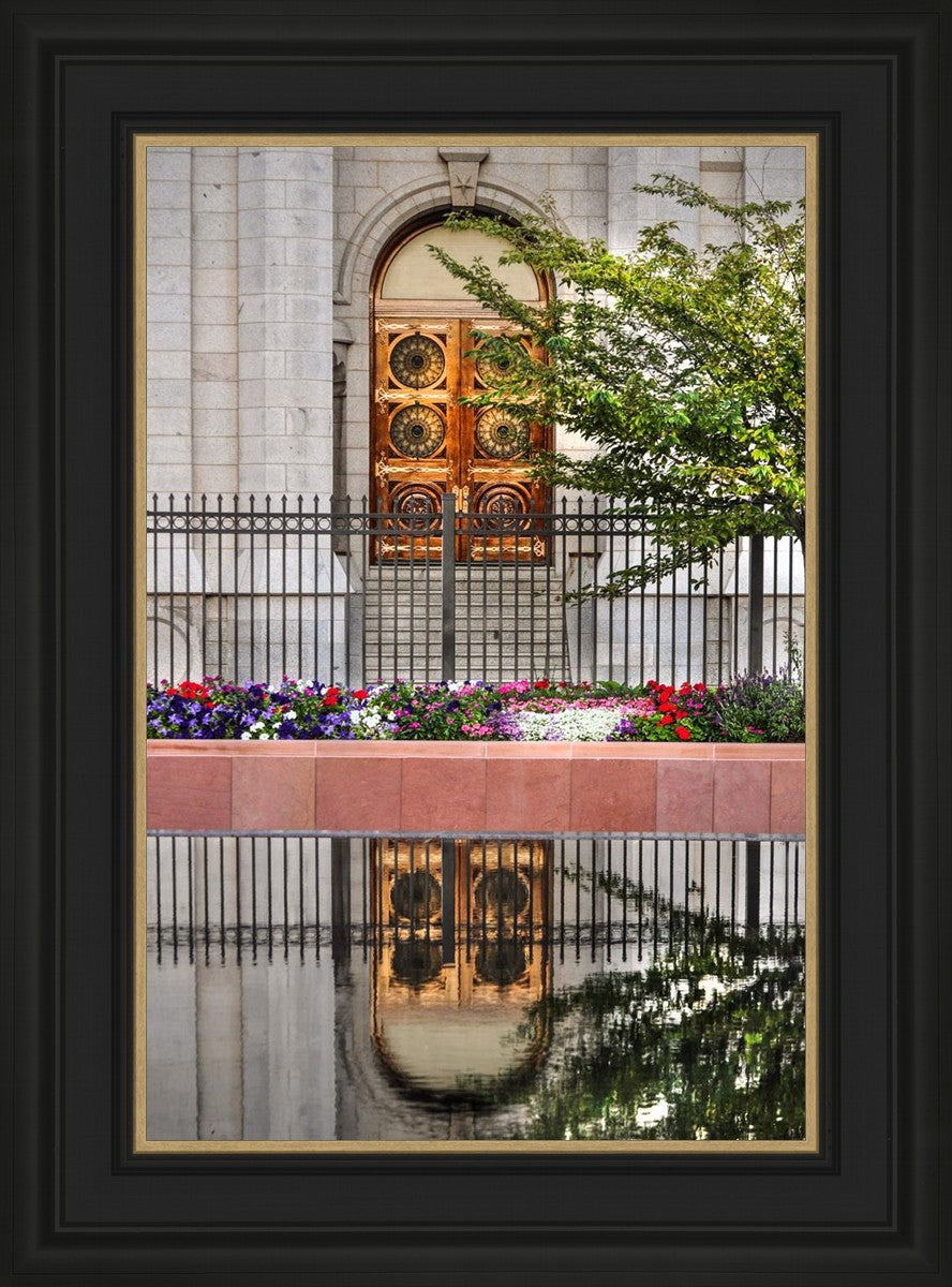 Salt Lake City Temple Doors Eternal