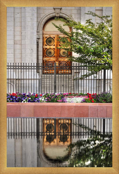Salt Lake City Temple Doors Eternal