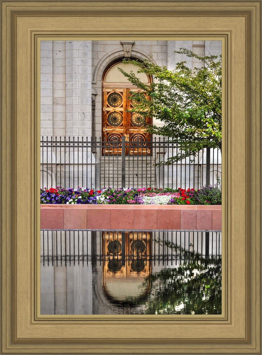 Salt Lake City Temple Doors Eternal