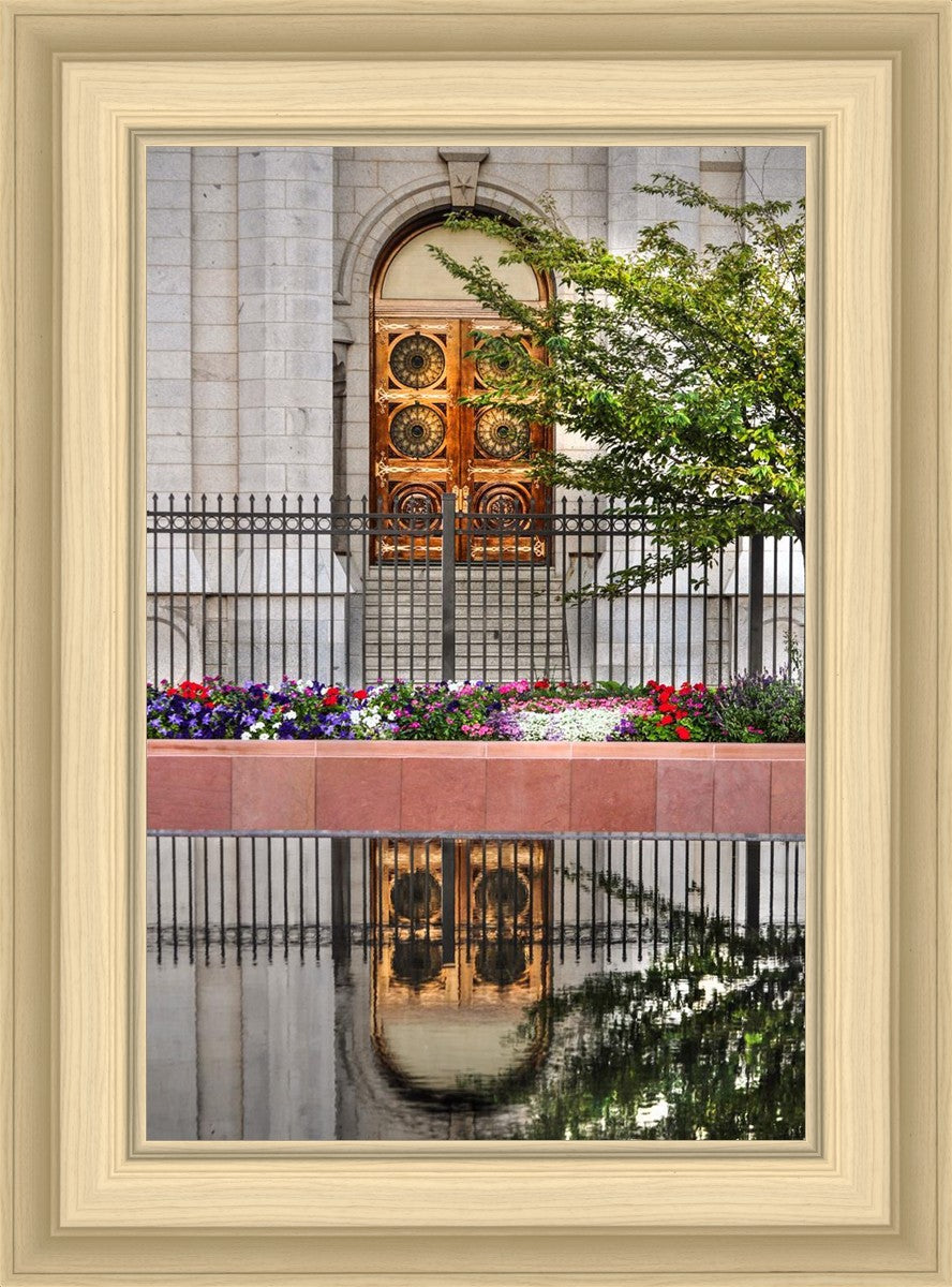 Salt Lake City Temple Doors Eternal