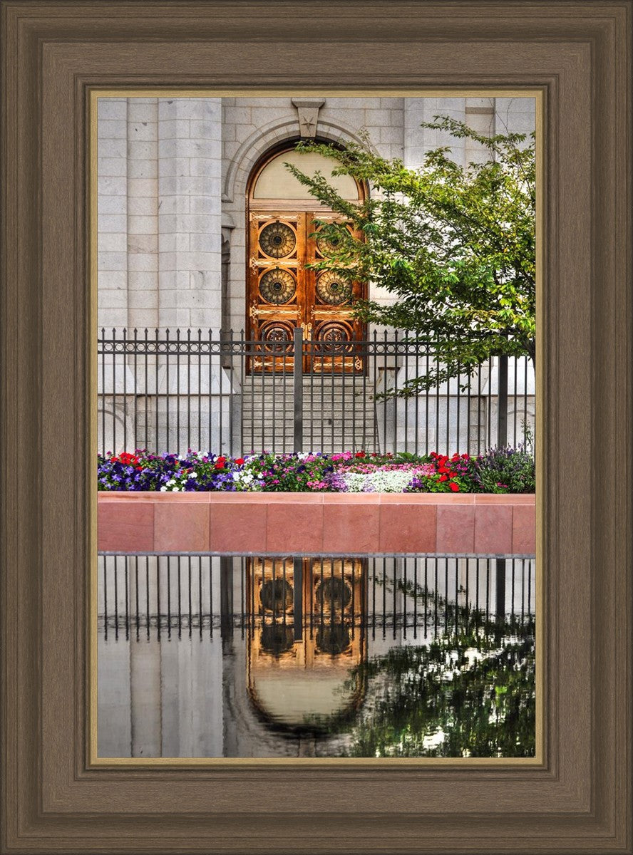 Salt Lake City Temple Doors Eternal