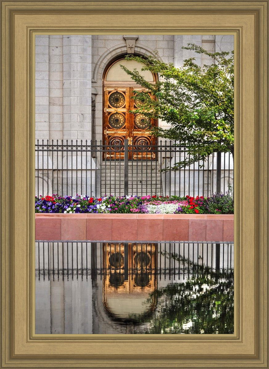 Salt Lake City Temple Doors Eternal