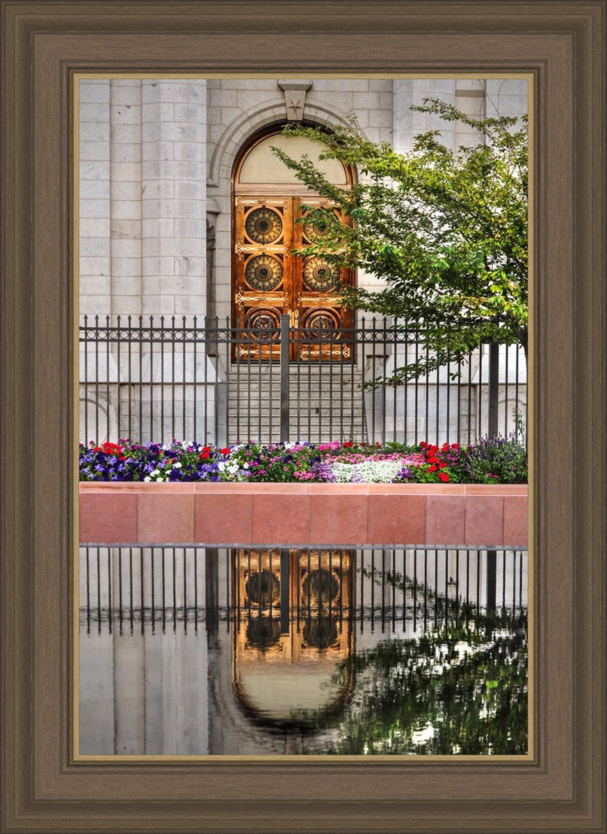 Salt Lake City Temple Doors Eternal
