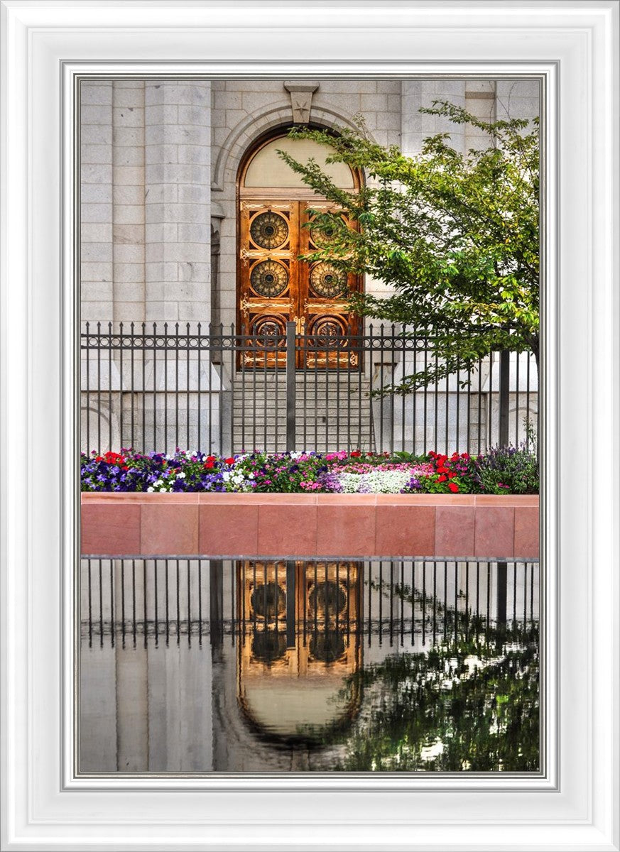 Salt Lake City Temple Doors Eternal