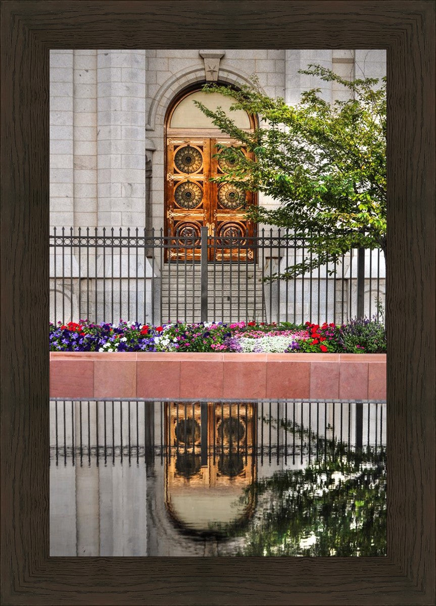 Salt Lake City Temple Doors Eternal