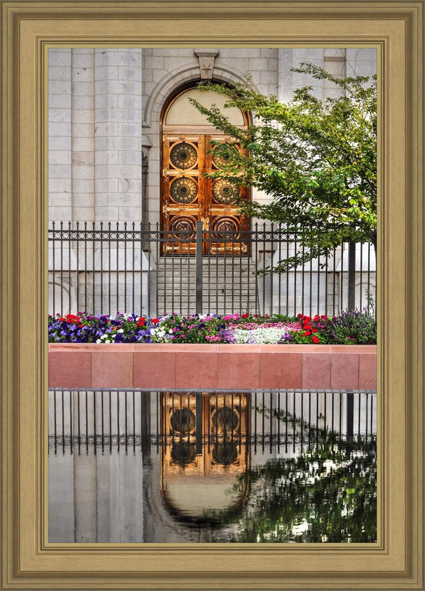 Salt Lake City Temple Doors Eternal
