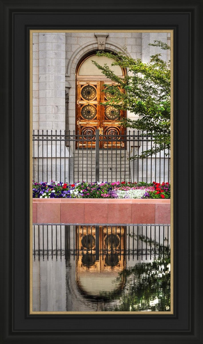 Salt Lake City Temple Doors Eternal