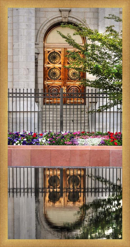 Salt Lake City Temple Doors Eternal