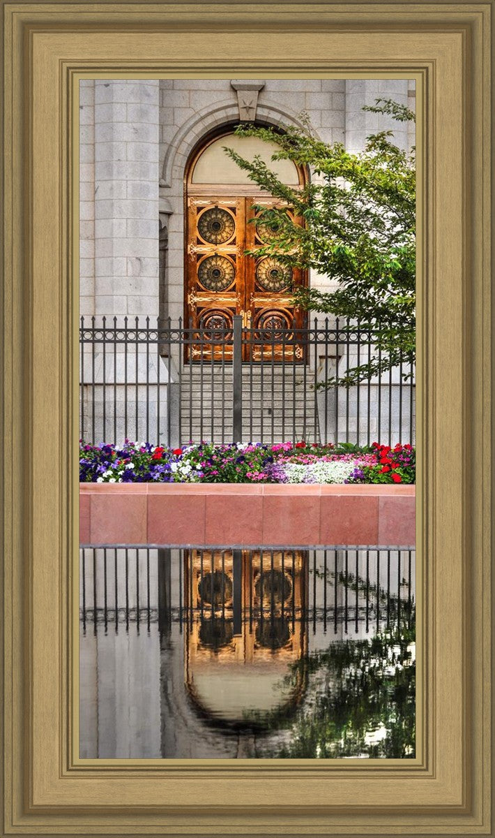 Salt Lake City Temple Doors Eternal