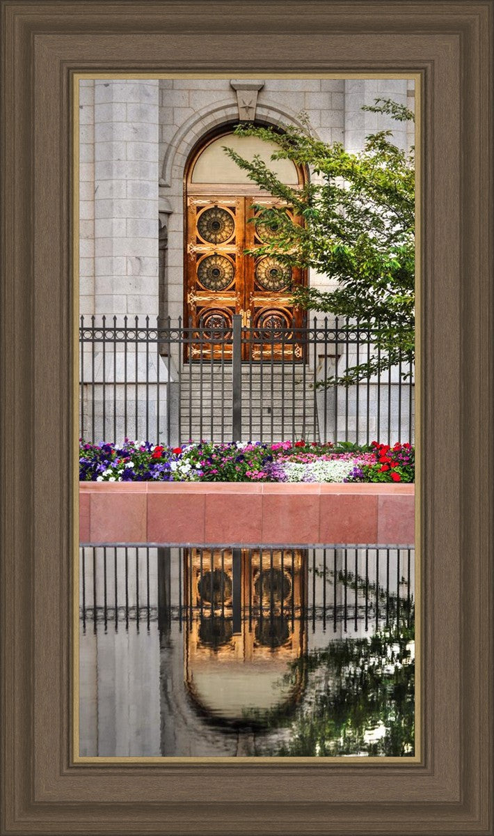 Salt Lake City Temple Doors Eternal
