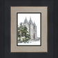 Salt Lake City Temple Evergreen Christmas