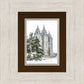 Salt Lake City Temple Evergreen Christmas