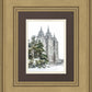 Salt Lake City Temple Evergreen Christmas