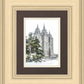 Salt Lake City Temple Evergreen Christmas