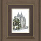 Salt Lake City Temple Evergreen Christmas
