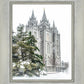 Salt Lake City Temple Evergreen Christmas