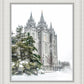 Salt Lake City Temple Evergreen Christmas
