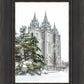 Salt Lake City Temple Evergreen Christmas