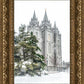 Salt Lake City Temple Evergreen Christmas