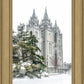 Salt Lake City Temple Evergreen Christmas