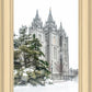 Salt Lake City Temple Evergreen Christmas