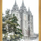 Salt Lake City Temple Evergreen Christmas