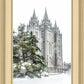 Salt Lake City Temple Evergreen Christmas