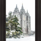 Salt Lake City Temple Evergreen Christmas