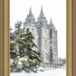 Salt Lake City Temple Evergreen Christmas