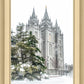 Salt Lake City Temple Evergreen Christmas