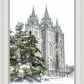 Salt Lake City Temple Evergreen Christmas