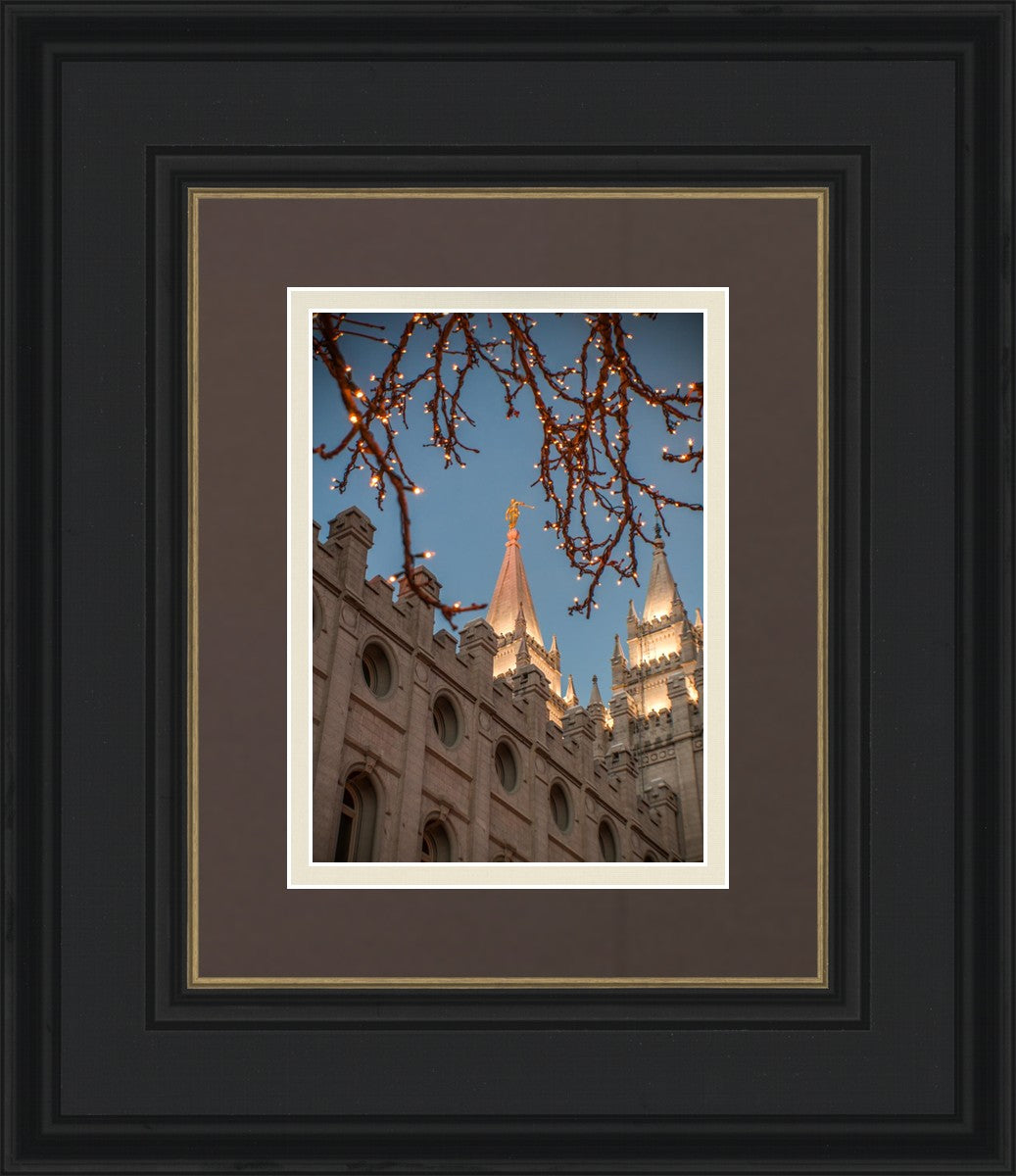 Salt Lake City Temple He Giveth Light
