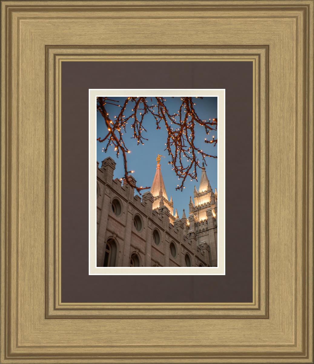 Salt Lake City Temple He Giveth Light