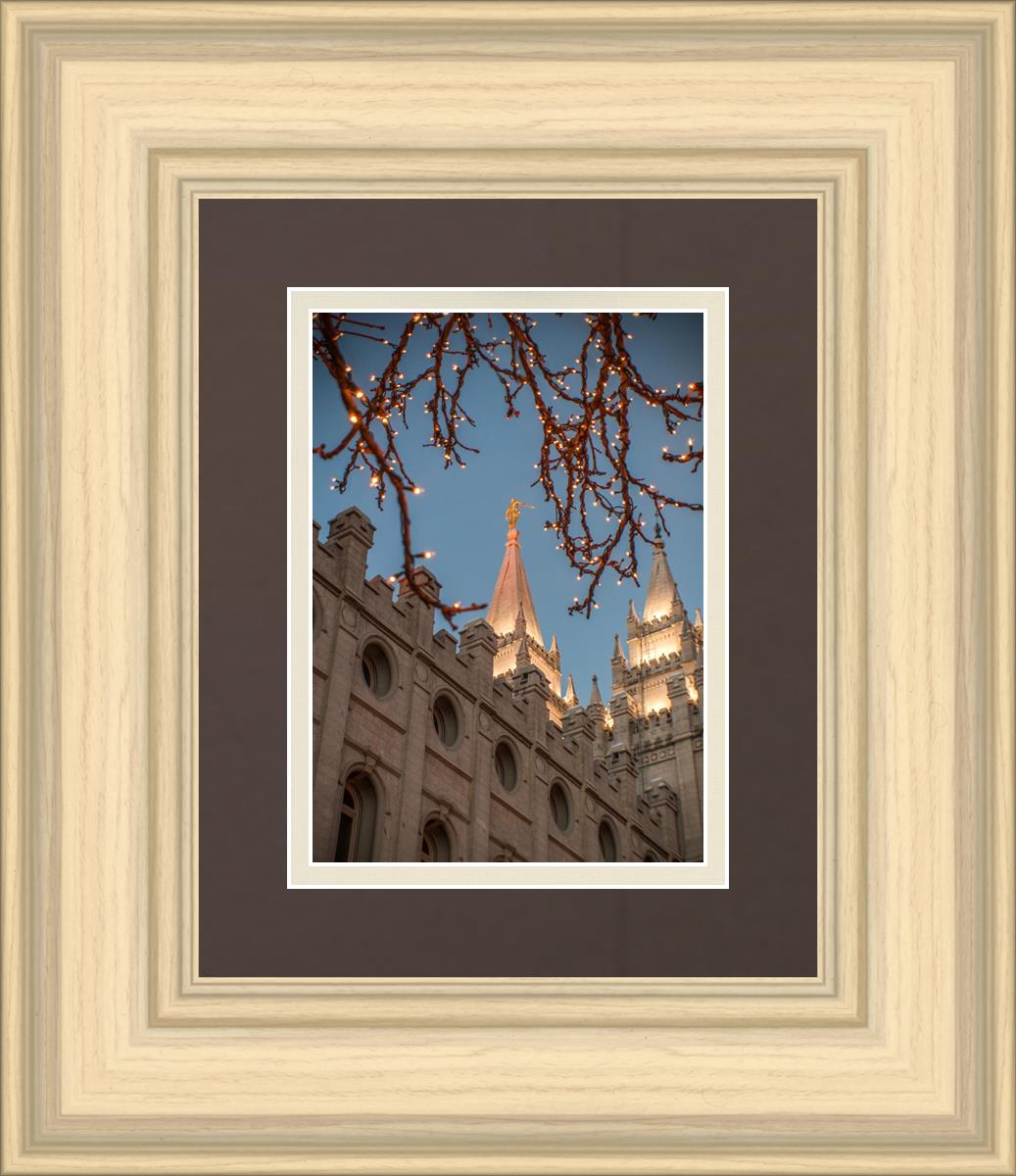 Salt Lake City Temple He Giveth Light