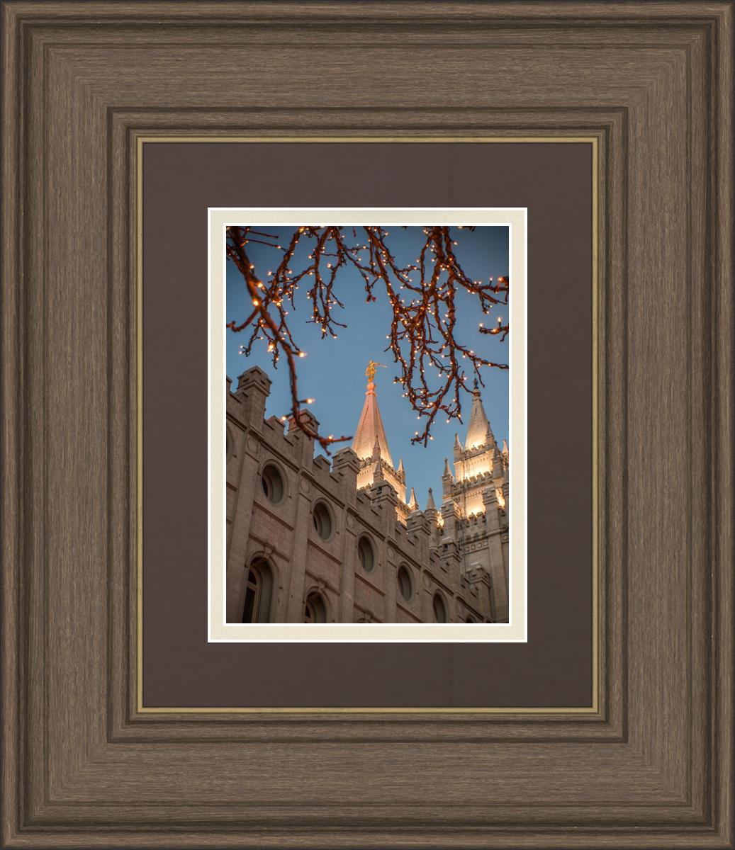 Salt Lake City Temple He Giveth Light