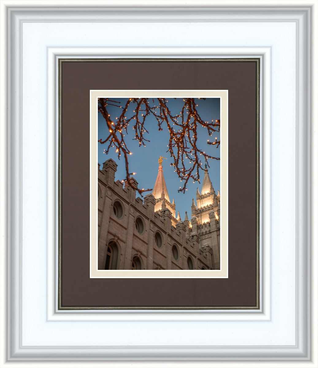 Salt Lake City Temple He Giveth Light