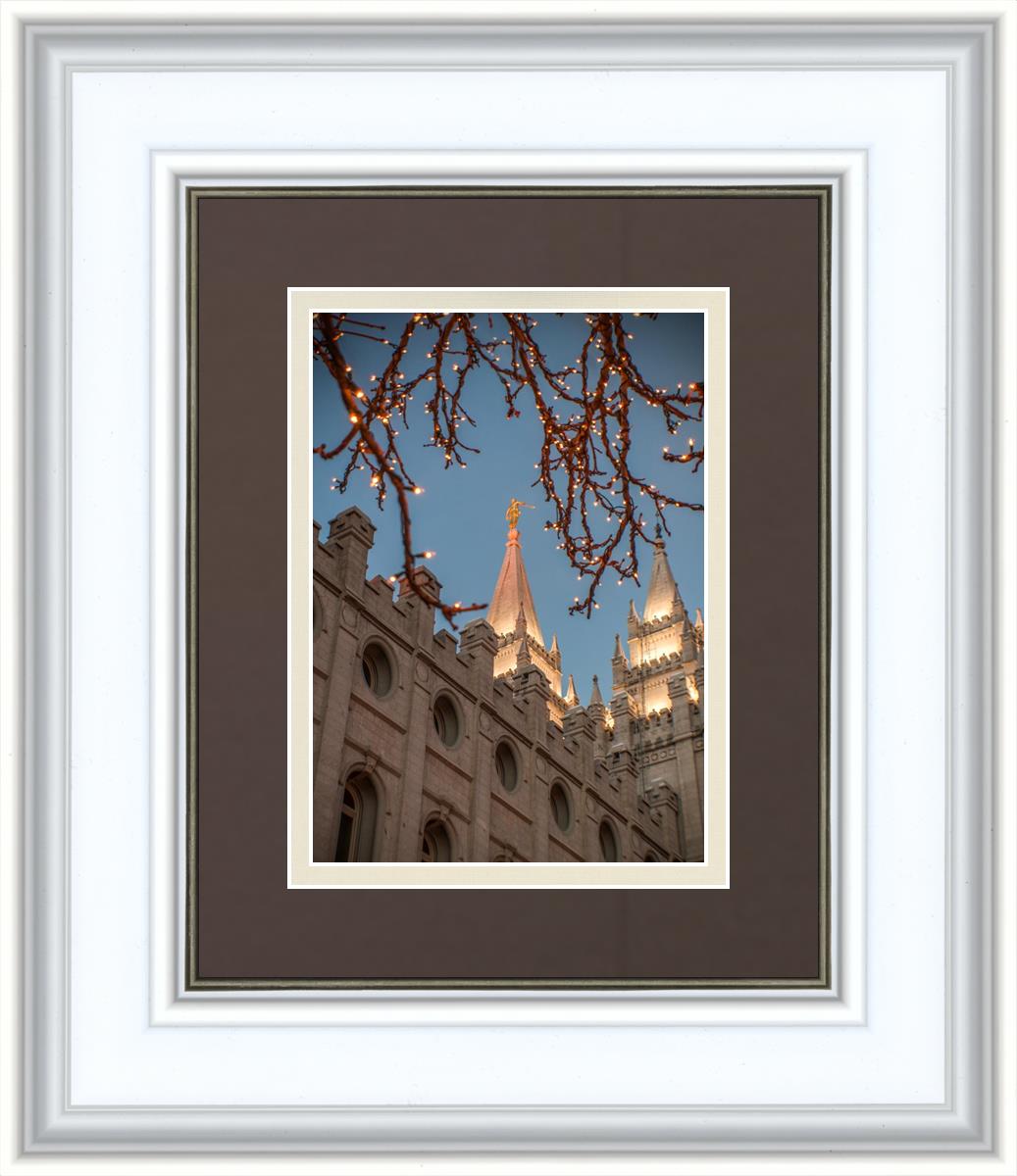 Salt Lake City Temple He Giveth Light