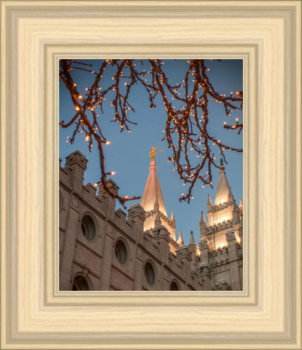 Salt Lake City Temple He Giveth Light