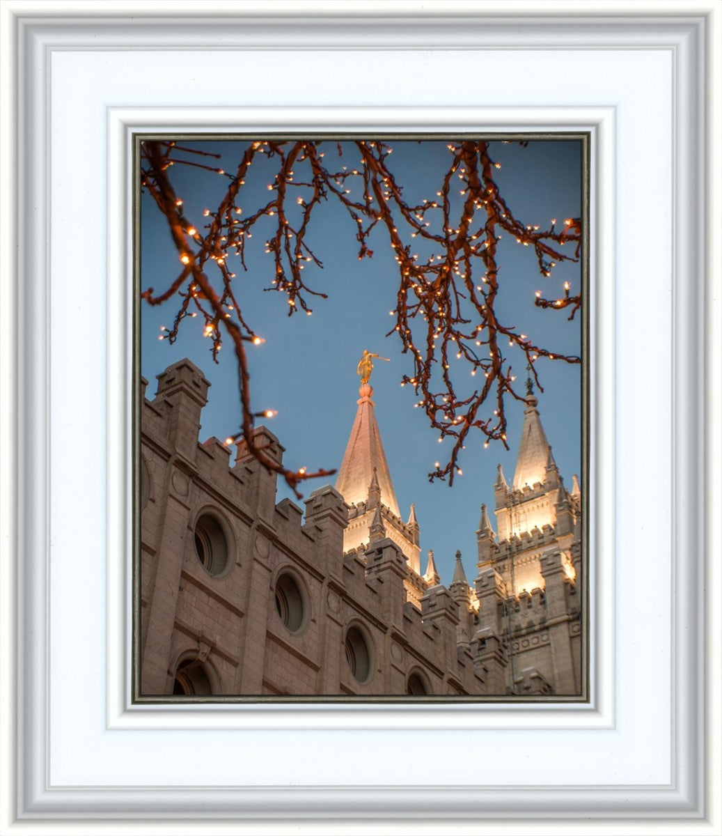 Salt Lake City Temple He Giveth Light