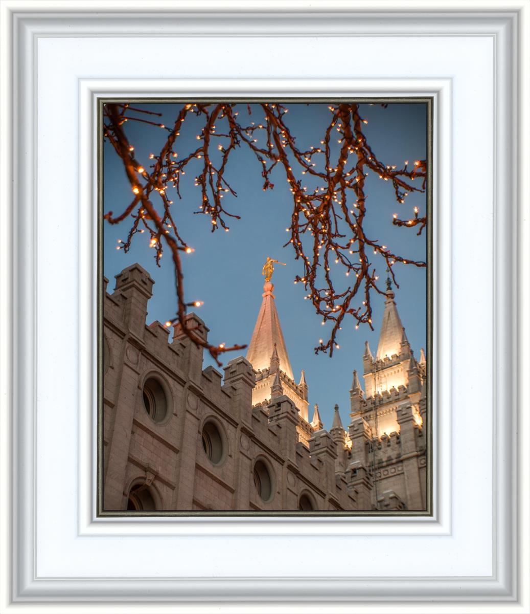 Salt Lake City Temple He Giveth Light