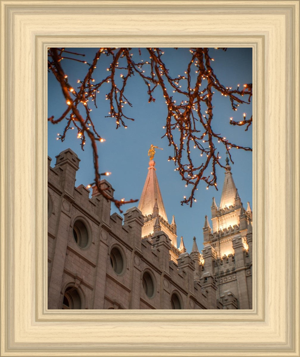 Salt Lake City Temple He Giveth Light