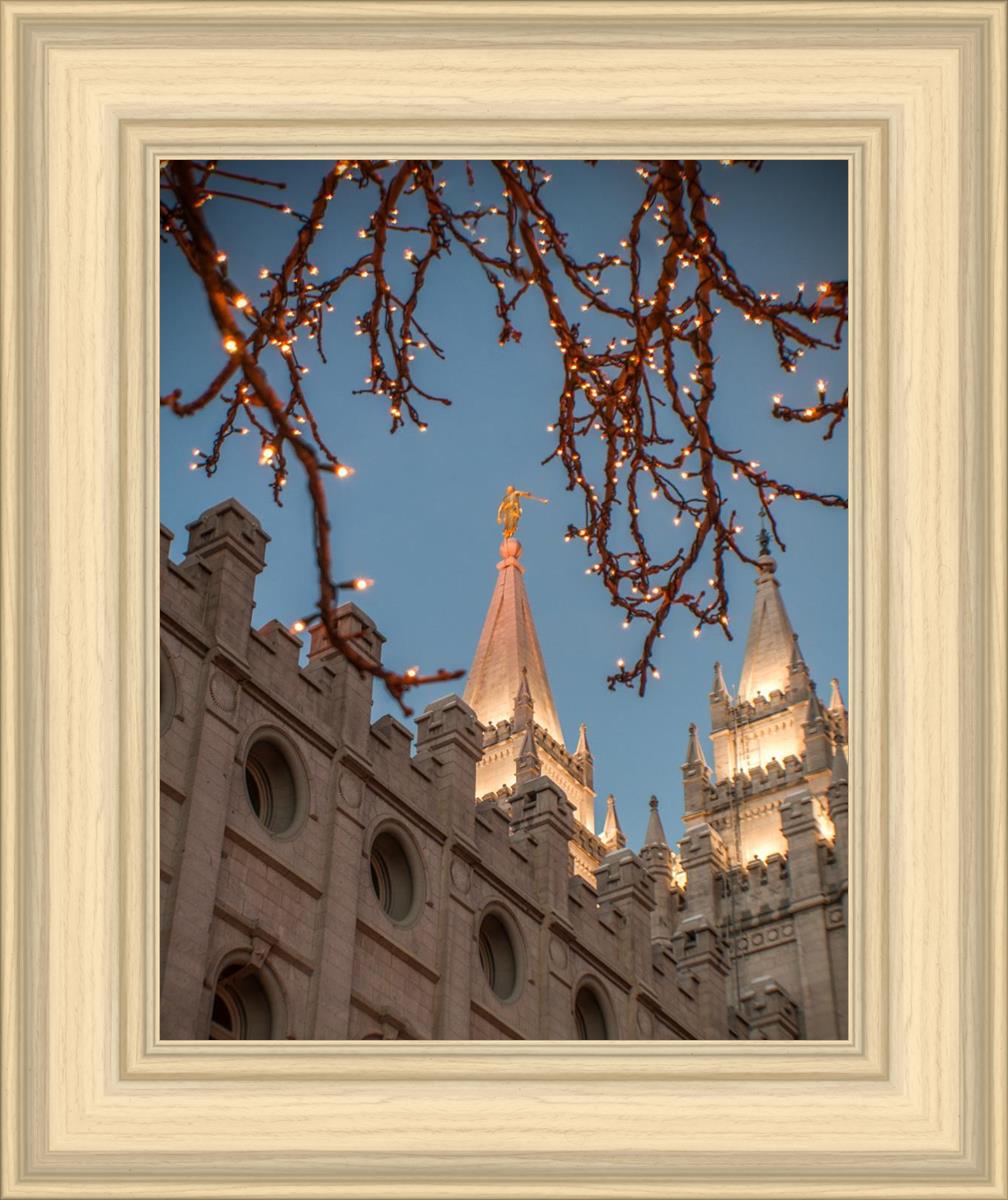 Salt Lake City Temple He Giveth Light