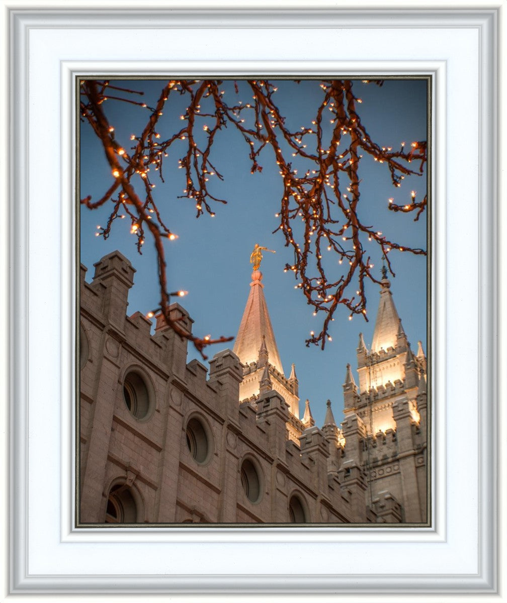 Salt Lake City Temple He Giveth Light