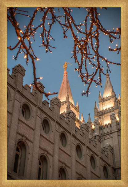 Salt Lake City Temple He Giveth Light
