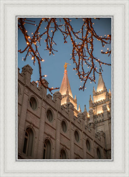 Salt Lake City Temple He Giveth Light